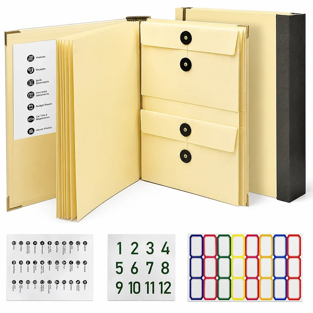 FolioBin™ — Conquer Clutter and Enjoy the Calm of Perfectly Organized Papers