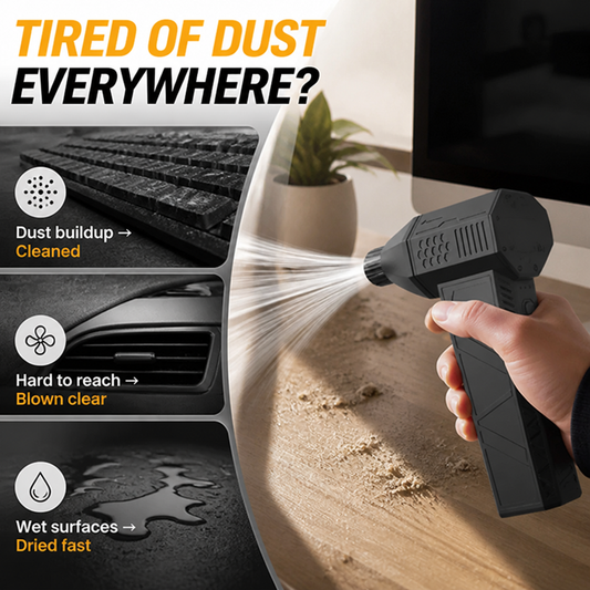 AeroPulse™ — Crush Drying and Cleaning in Seconds with Silent, Relentless Power