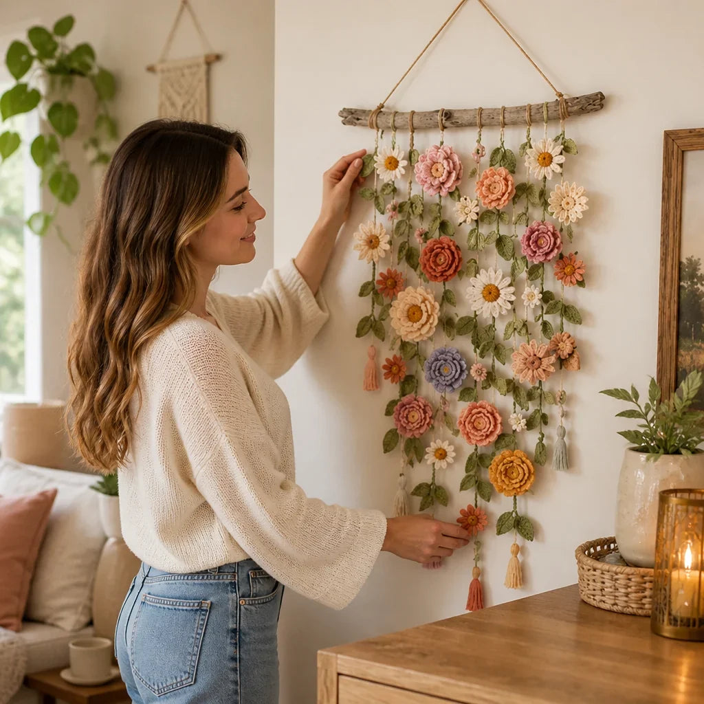 KnotLustre™ — Wrap Your Walls in Handmade Warmth and Effortless Calm
