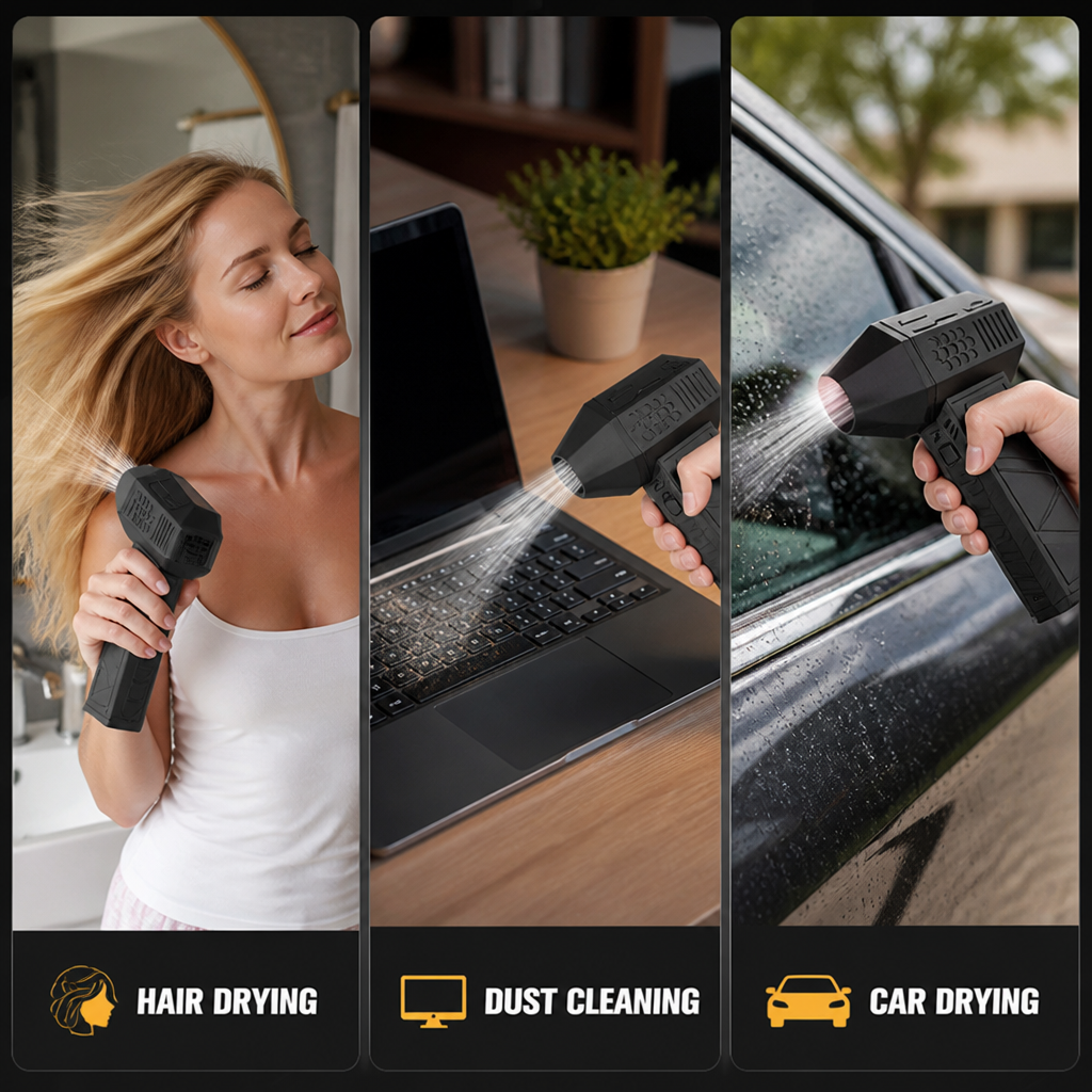 AeroPulse™ — Crush Drying and Cleaning in Seconds with Silent, Relentless Power