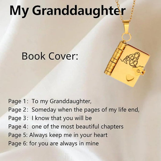 The Heirloom Book Locket - The Most Beautiful Chapter Necklace
