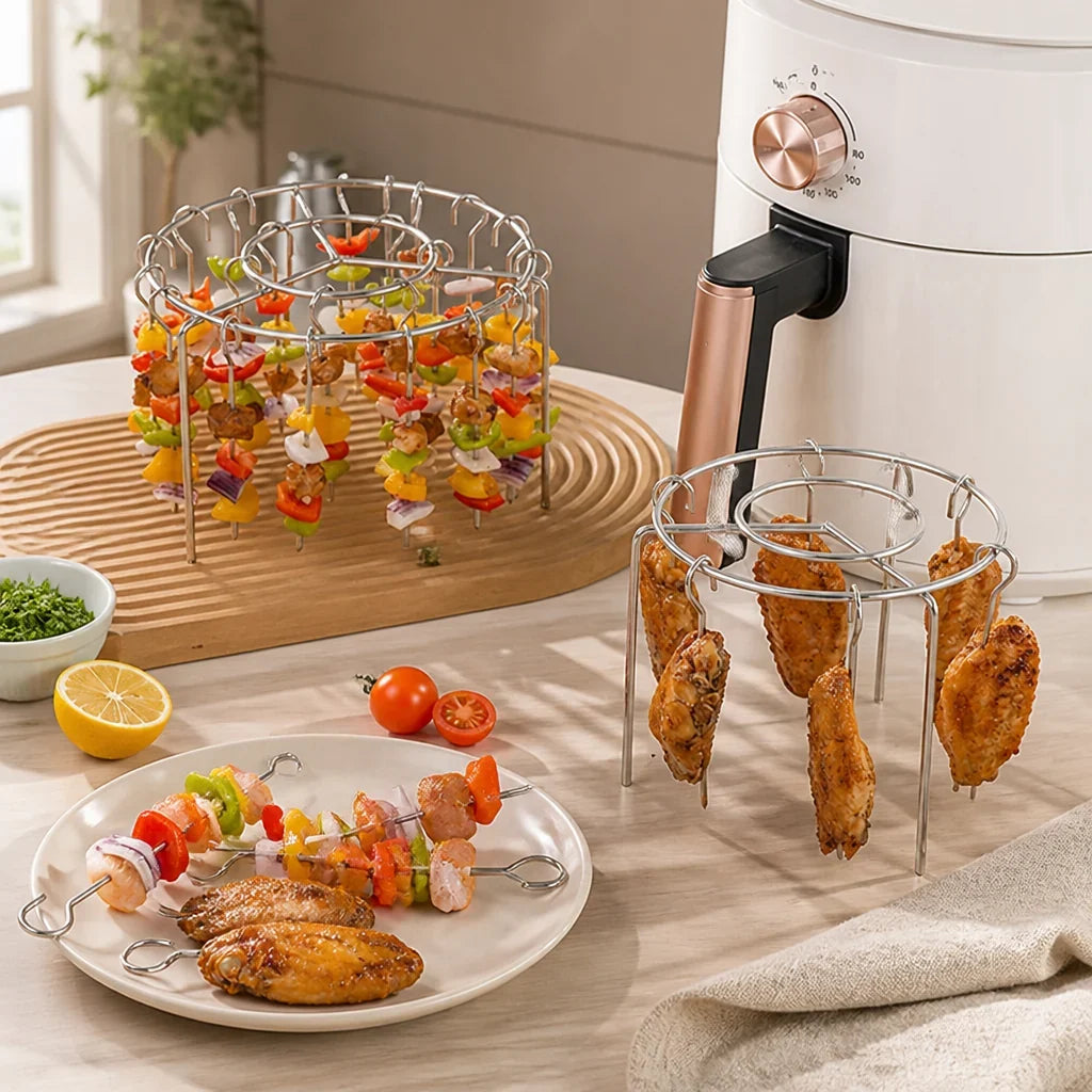 Airvora™— Double Your Air Fryer Power for Crispy, Juicy Perfection Every Time