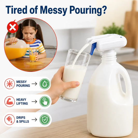 DripDock™ — Effortless, Spill-Free Pouring That Empowers Every Hand