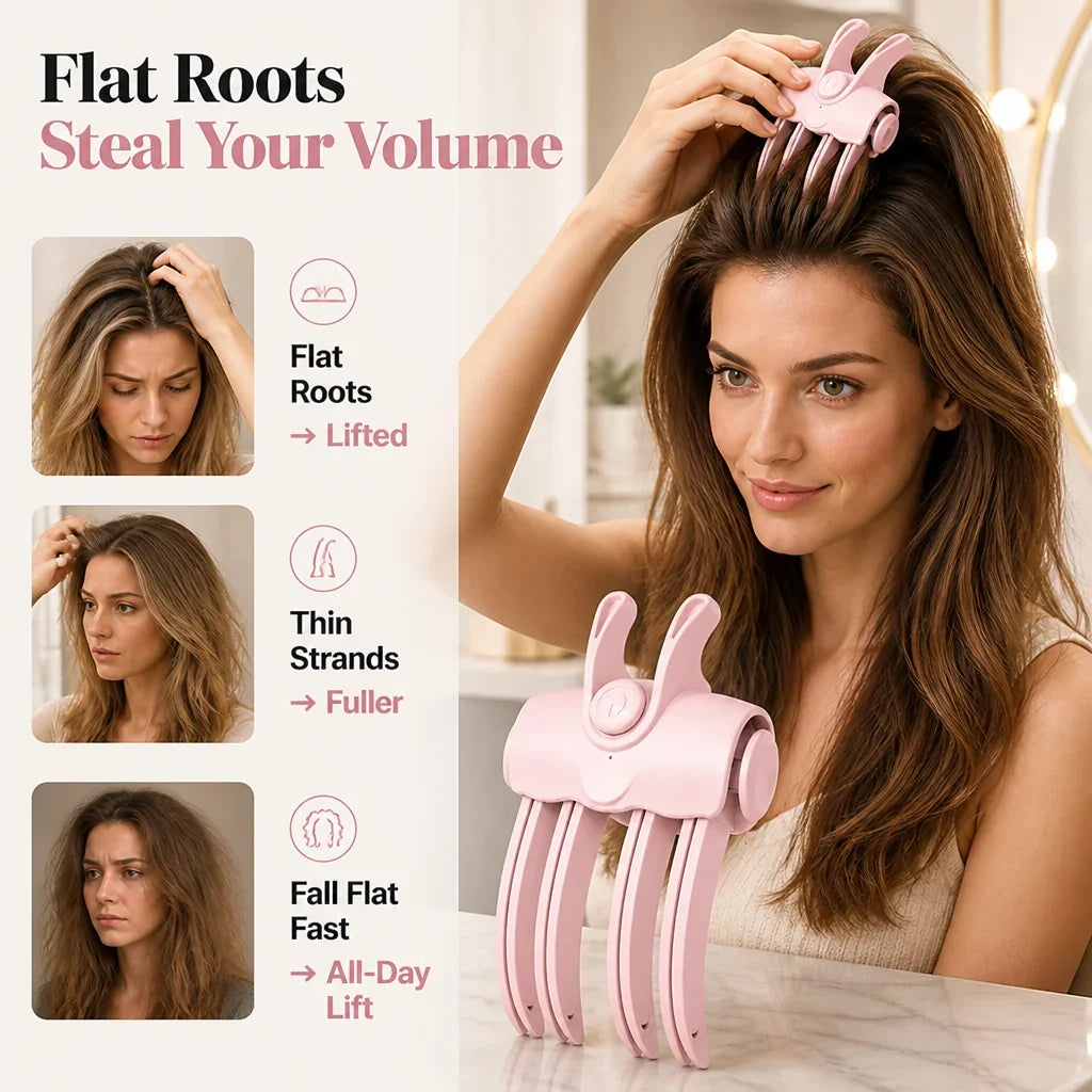 CrownPop™ — Instantly Pump Your Roots with Effortless, Show-Stopping Volume