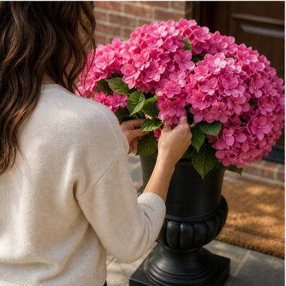 Bloomcroft – Weatherproof Silk Hydrangea Set for Porch & Patio