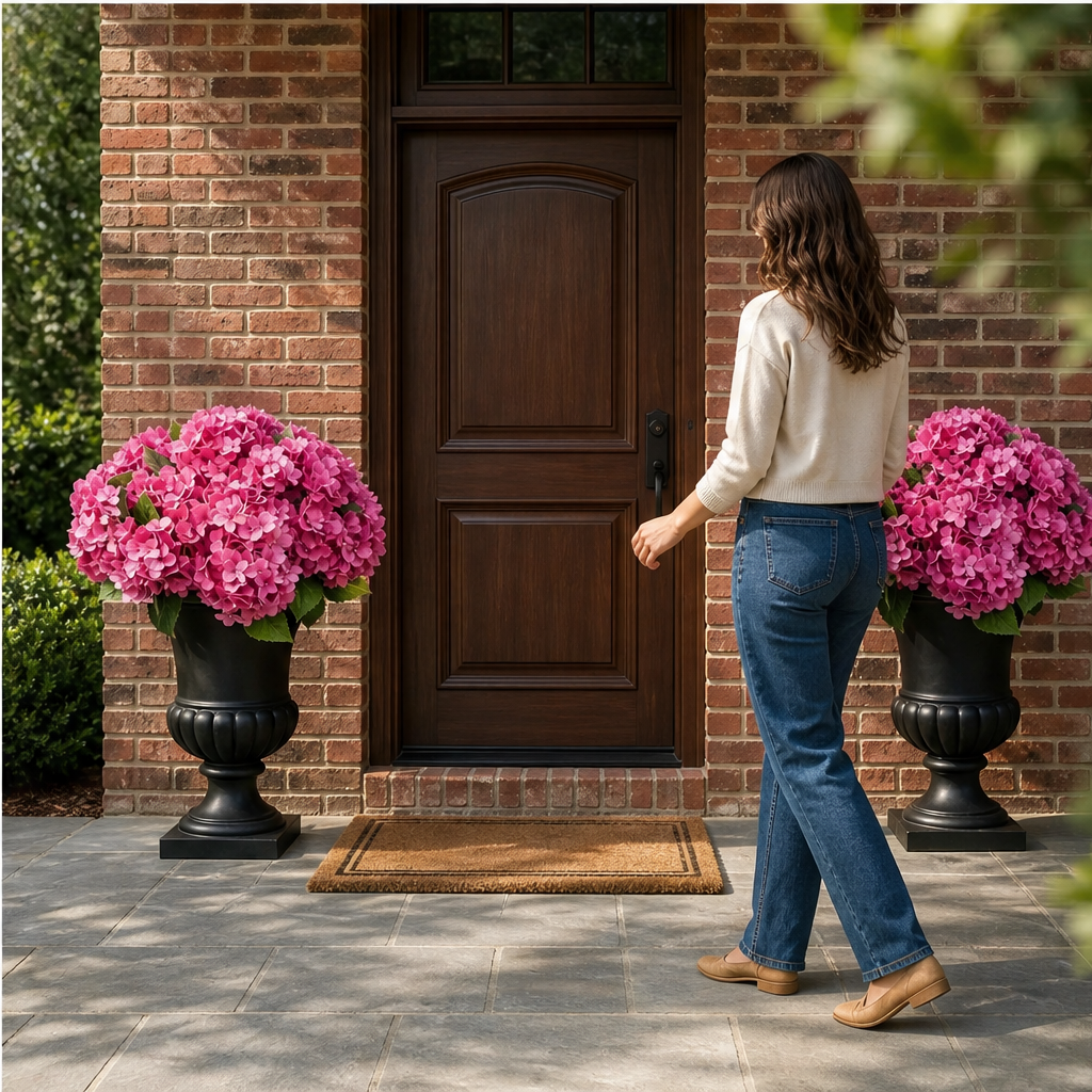 Bloomcroft – Weatherproof Silk Hydrangea Set for Porch & Patio