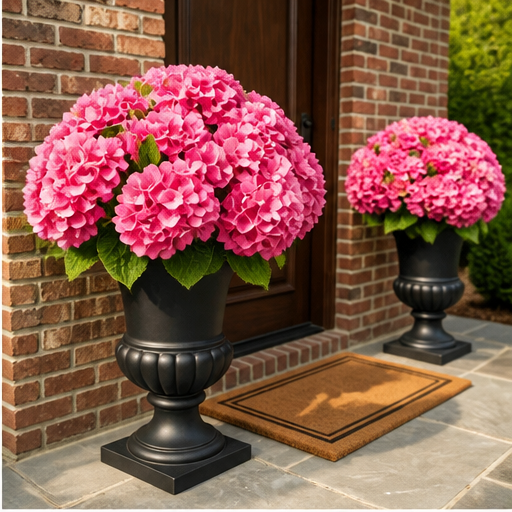 Bloomcroft – Weatherproof Silk Hydrangea Set for Porch & Patio