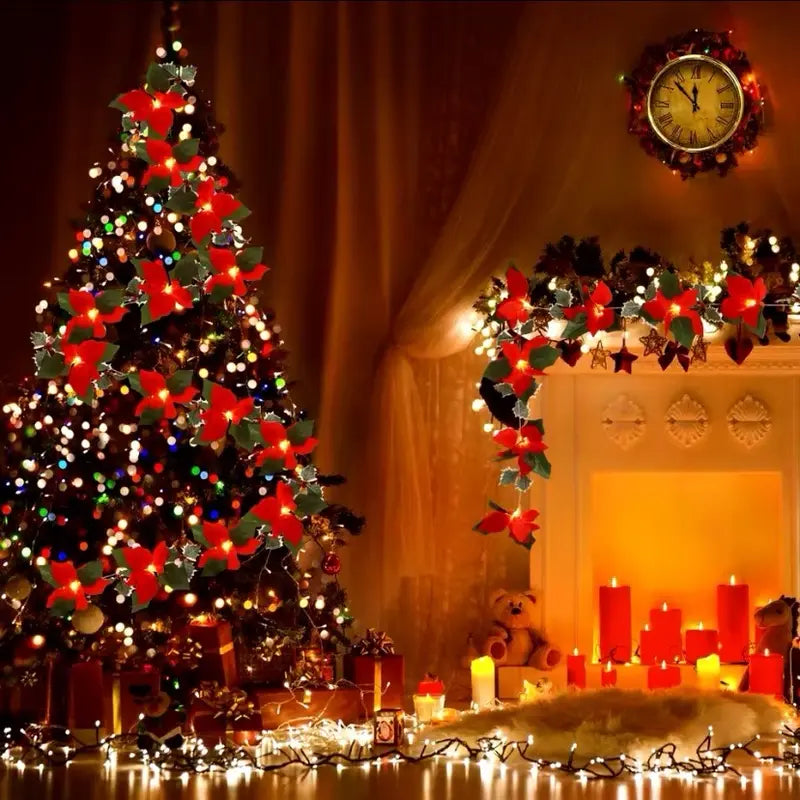 NoelOra – MerryGlow Christmas LED Garland Lights