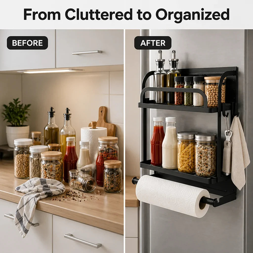 Stowexa™ — Transform Clutter into Calm with Instant, Heavy-Duty Kitchen Storage