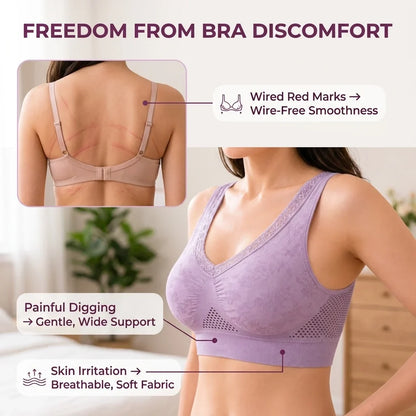 Lunaflex™ — Experience All-Day Freedom and Flawless Support Without Wires or Pinching