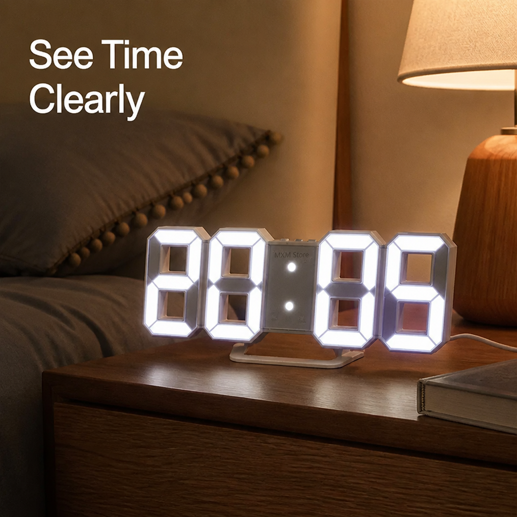 LumaTick™ — See Every Essential at a Glance, with a Softer Glow at Night