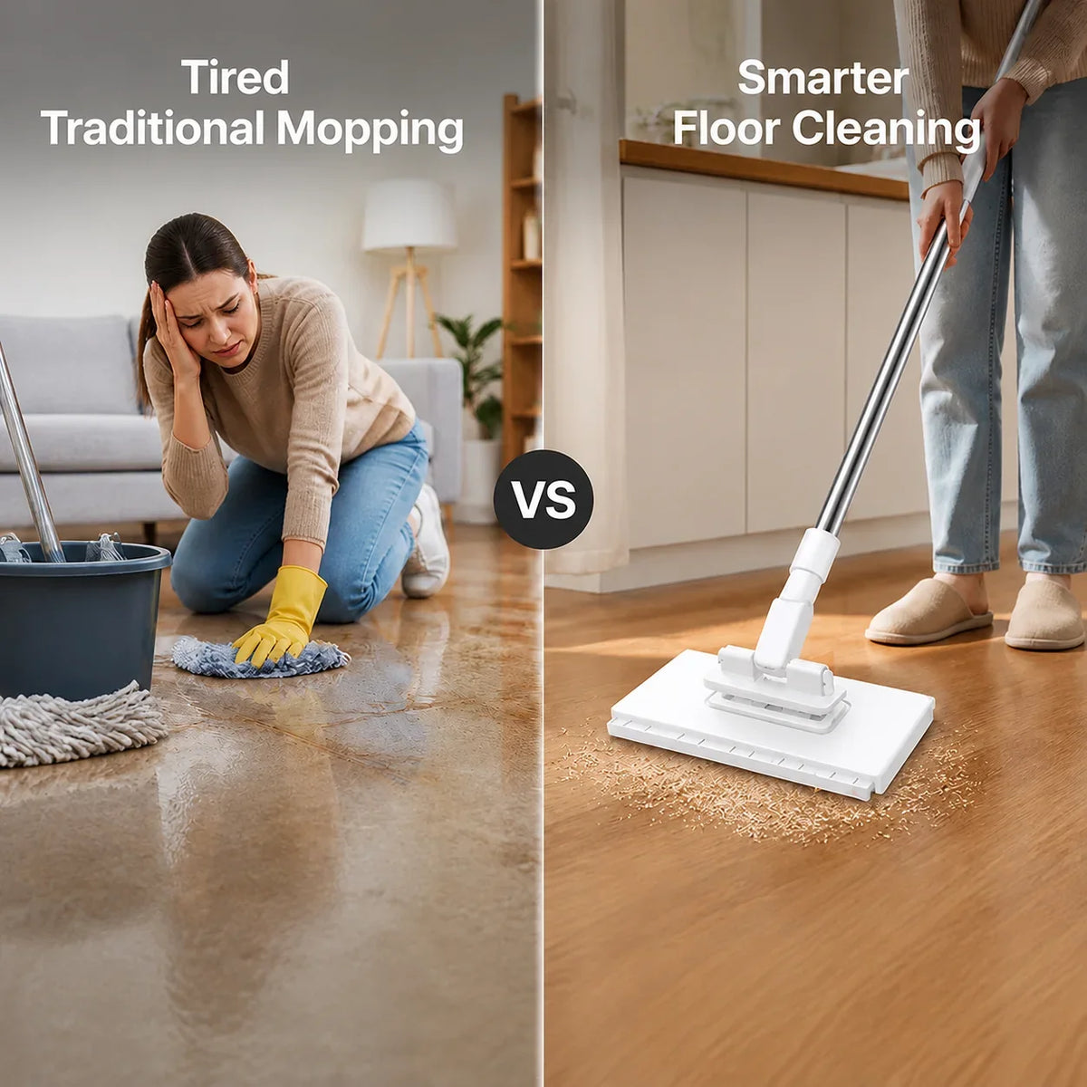 GlideMatic™ — Effortless Cleaning That Leaves Your Floors Spotless and Your Back Pain-Free