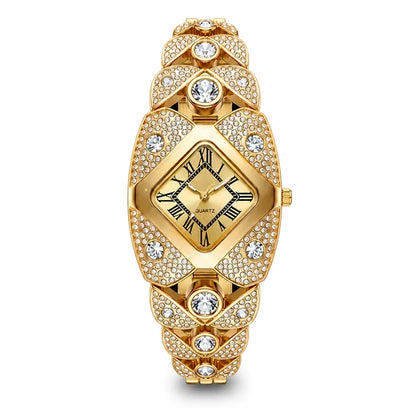 Aurelia™ Quartz Bracelet Watch — Command Every Room with Dazzling Confidence and Timeless Precision