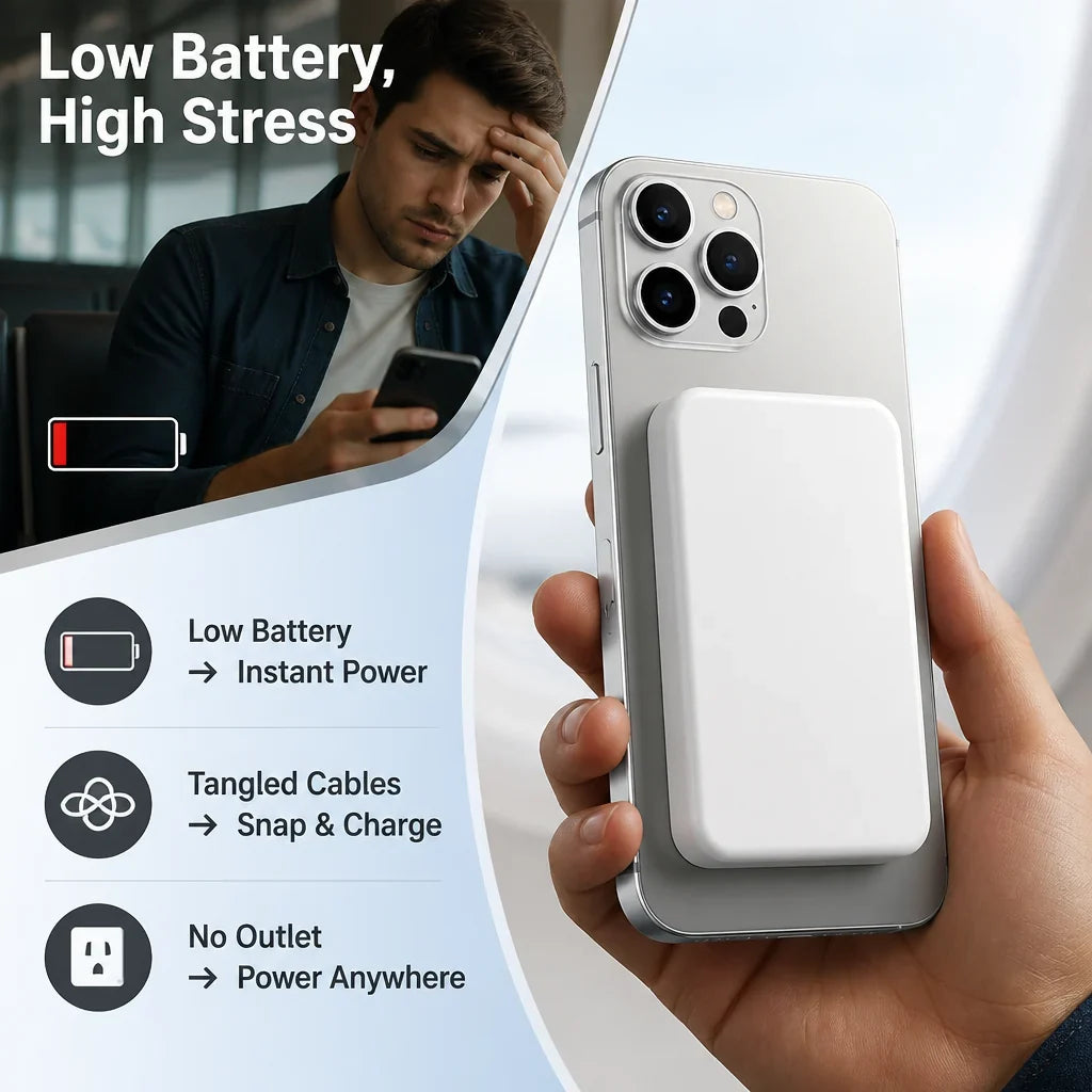 VoltHook™ — Snap On, Power Up, and Never Miss a Moment