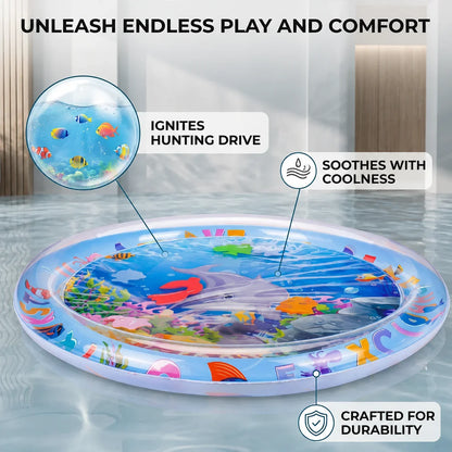 WhiskerCove™ — Captivates Playful Cats with Soothing, Cool Comfort That Sparks Pure Joy