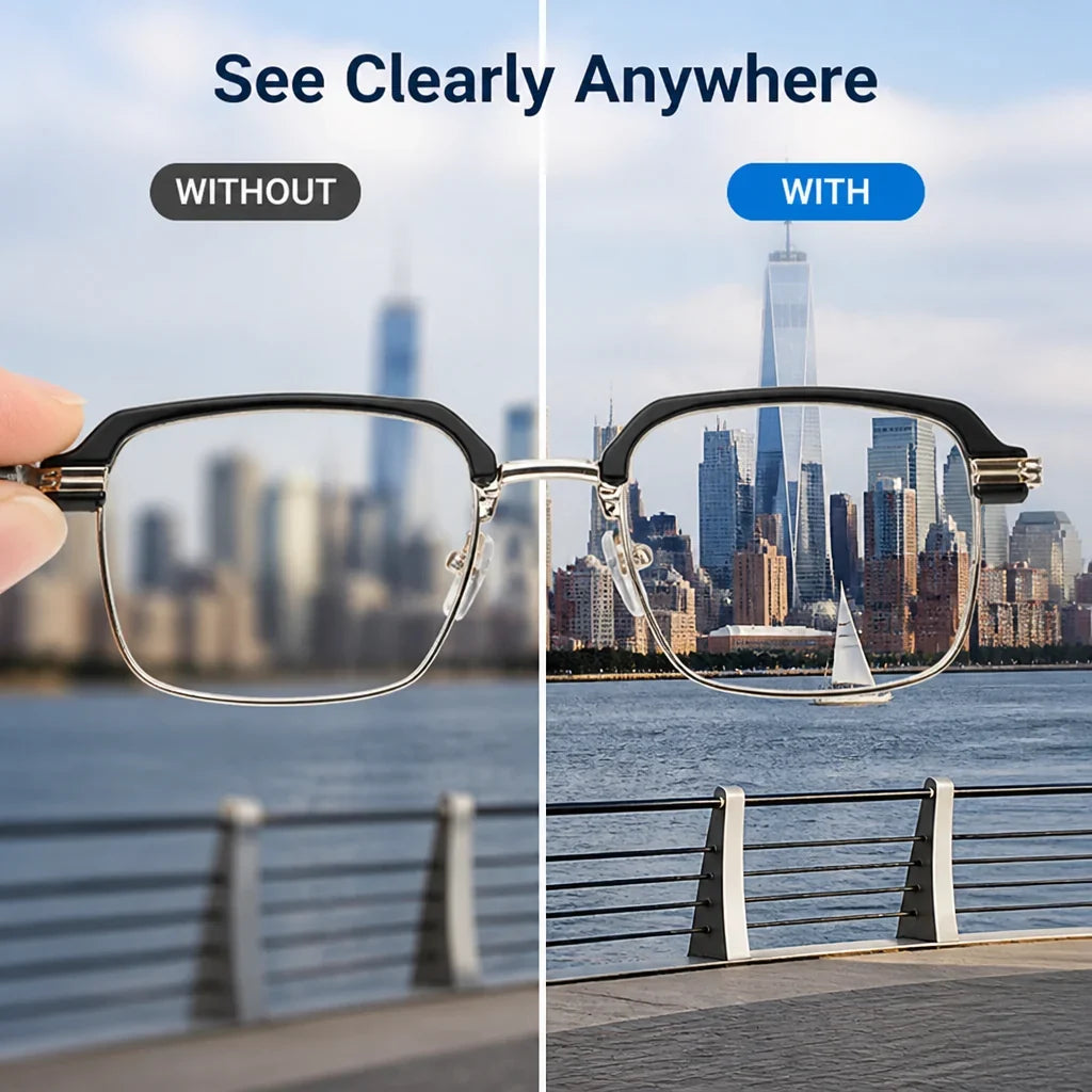ViewKind™ Vision Glasses — Effortless Clarity and All-Day Comfort for Every Moment
