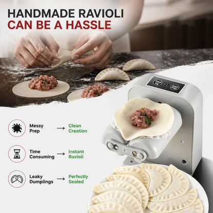 PastaCrimp™ — Make Perfect, Mouthwatering Homemade Pasta in Seconds Without the Hassle