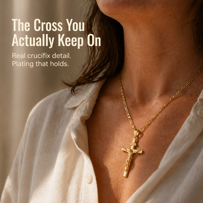 SolaraFaith™ Crucifix Necklace