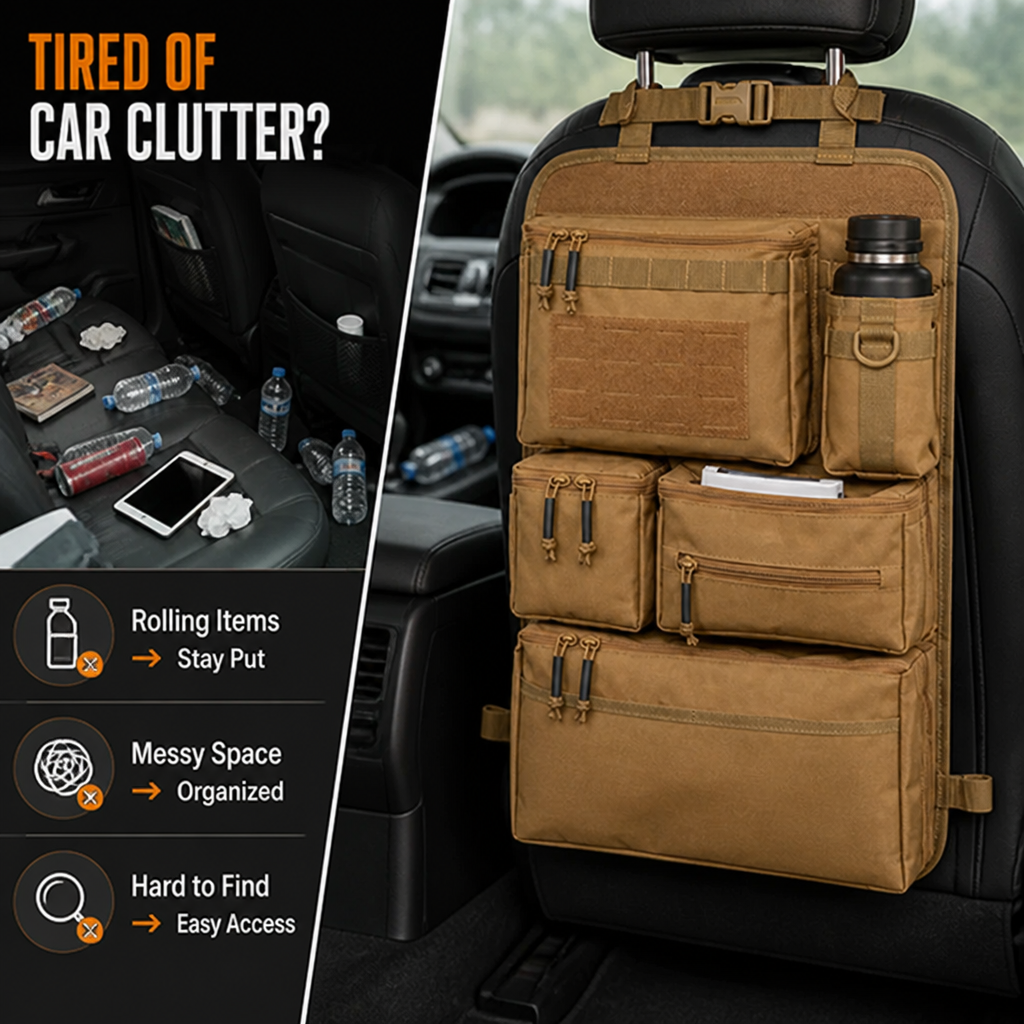 VeloGuard™ Car Organizer — Tame Your Backseat Chaos and Drive Stress-Free
