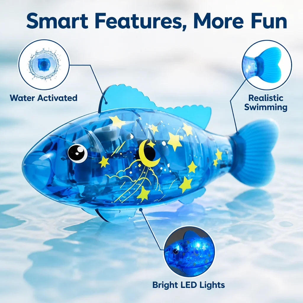 LumiDrift™ 4-pcs — Transform Bath Time Into Magical Light and Laughter