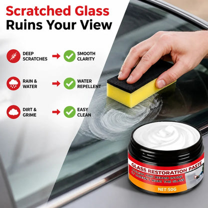 VisiRenew™ Glass Renewal Paste — Instantly Erase Scratches and Enjoy Crystal-Clear Views That Last