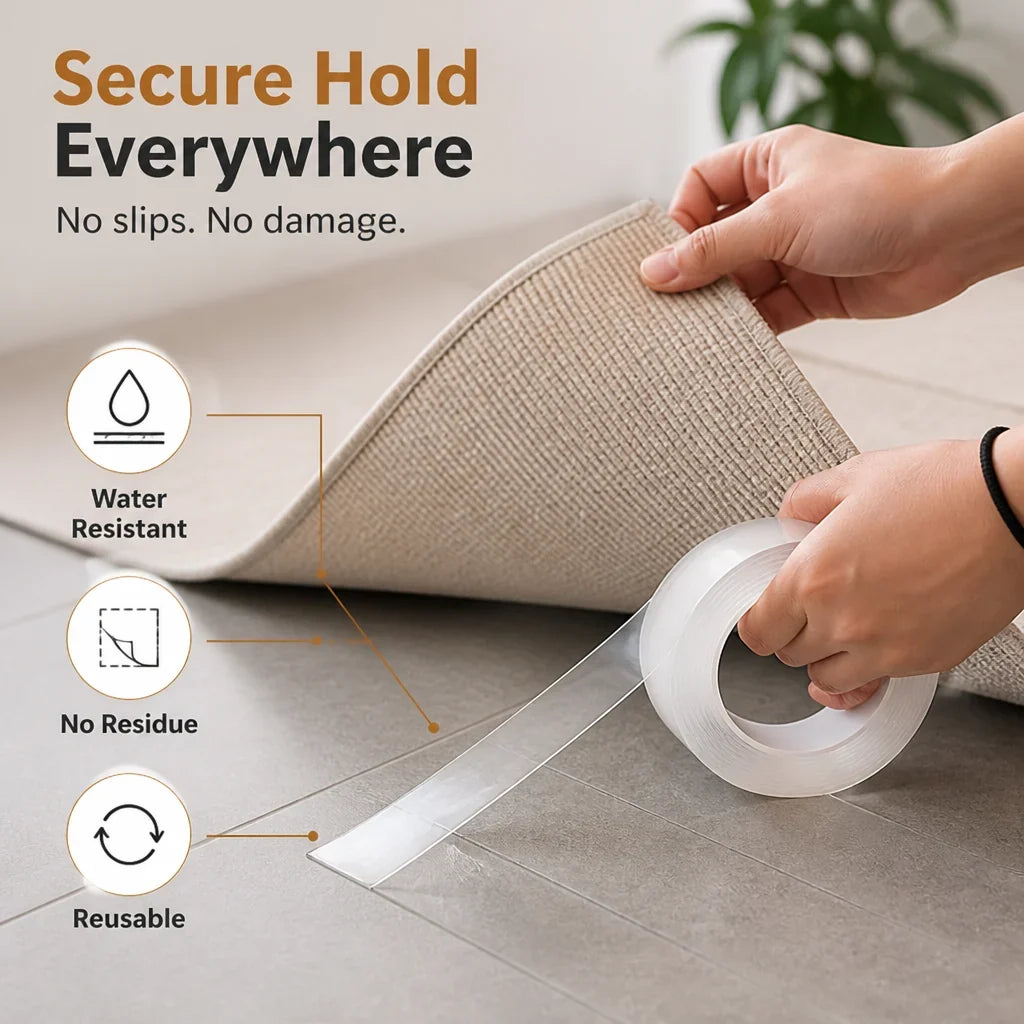 Griplux™ — The Invisible Grip That Keeps You Safe and Your Surfaces Flawless