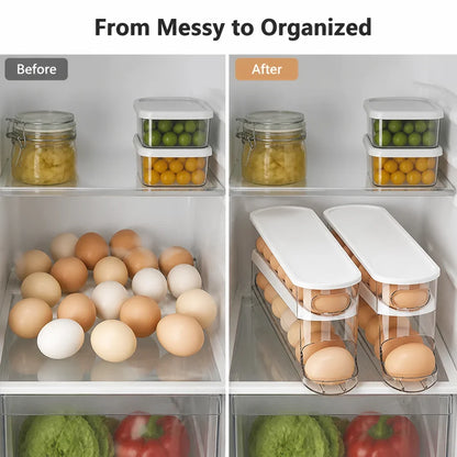 ShelfSway™ — Keep Every Egg Perfect and Your Fridge Instantly Organized