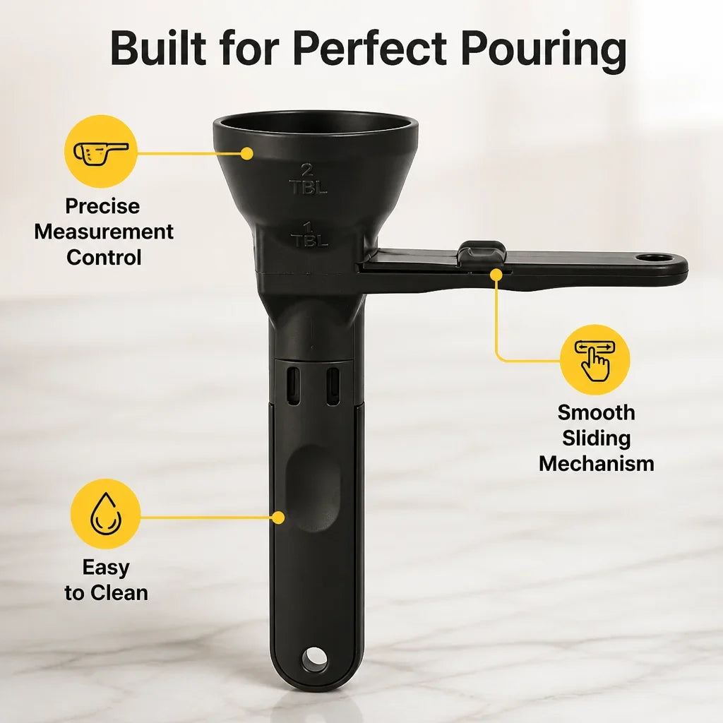 SpoutEase™ — Pour Perfectly Every Time Without a Single Spill