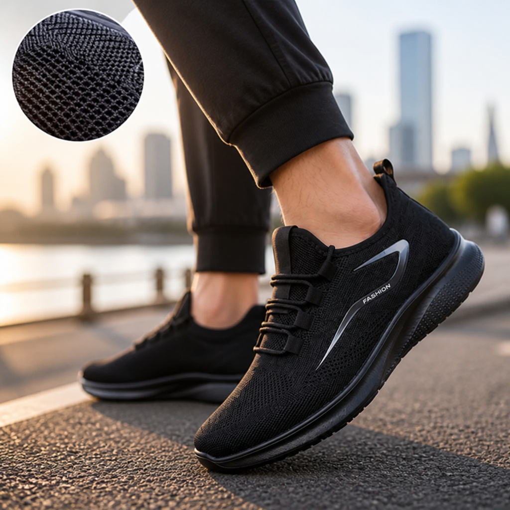 AeroStride™ — Feel Unstoppable All Day with Weightless Breathable Comfort