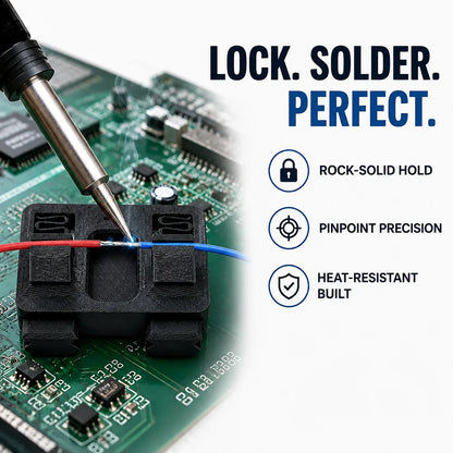 VoltClasp™ — Lock Wires Perfectly and Solder Like a Pro Without the Struggle