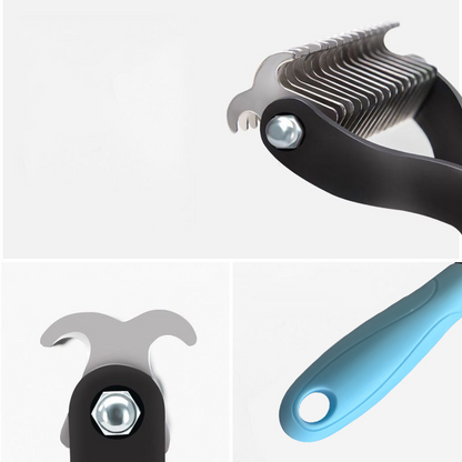 WhisperEase — Double Coat Comb
