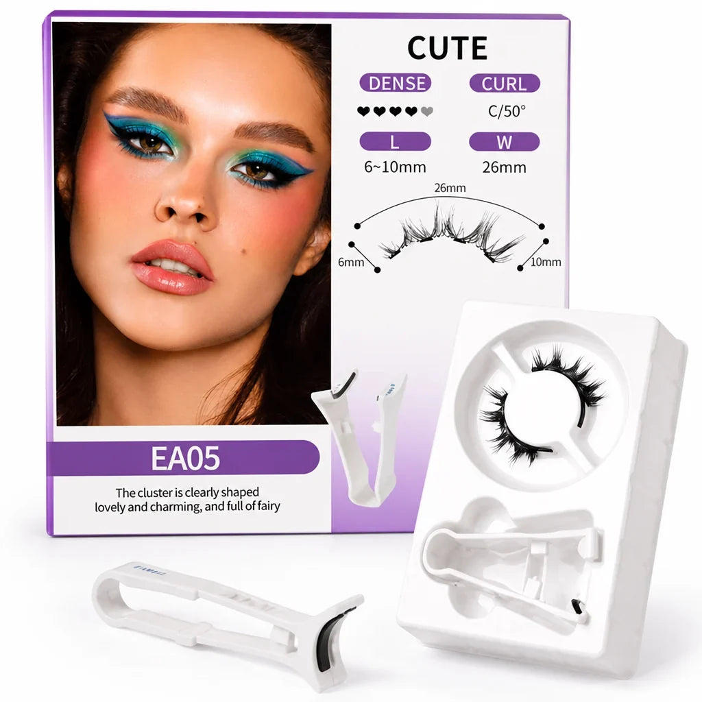 GazeClip™ — Snap On Striking Lashes That Boost Your Confidence Instantly