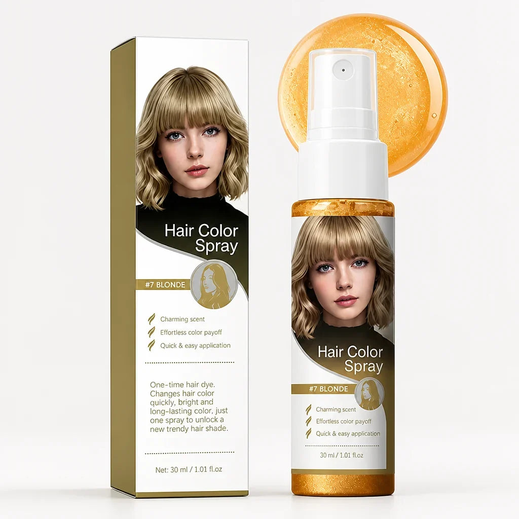 TintVibe™ Temporary Hair Color Spray — Ignite Instant Confidence with Effortless, Damage-Free Color