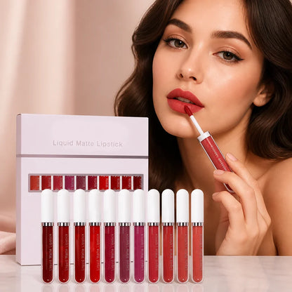 Veloura™ — Unstoppable Matte Color That Keeps You Confident All Day Long