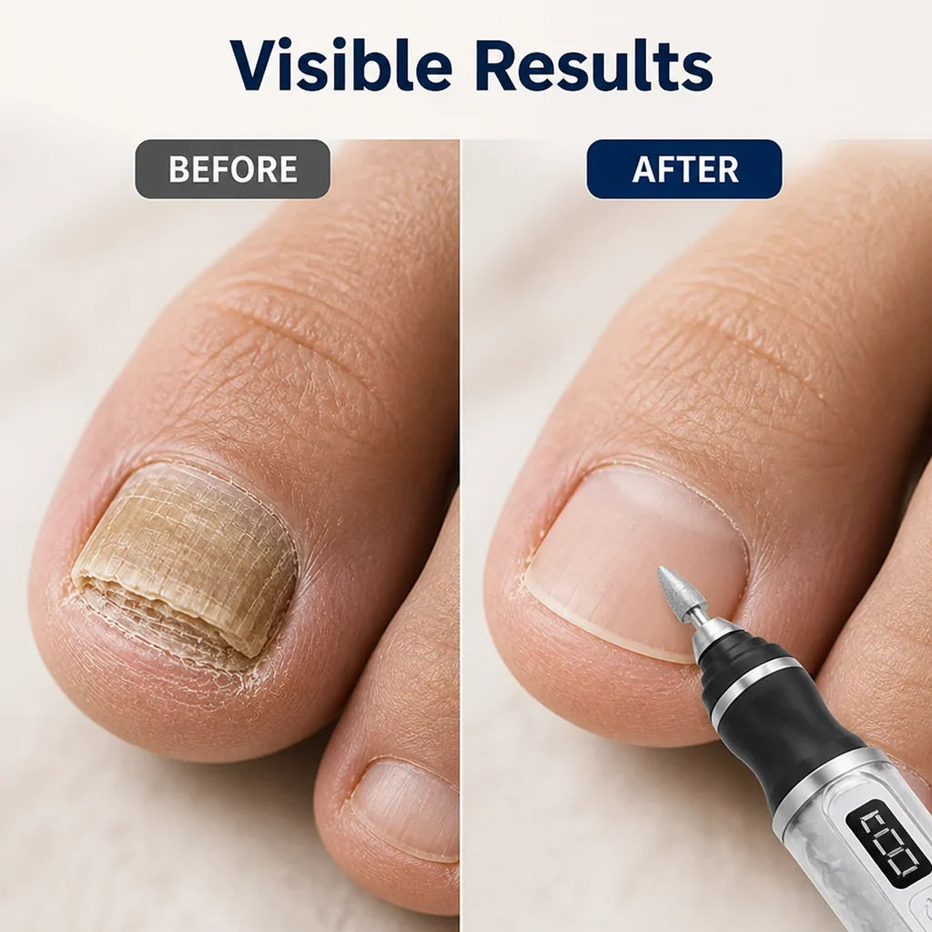 Maniqo™Electric Nail File & Callus Remover — Effortless Salon-Quality Nails That Boost Your Confidence Instantly