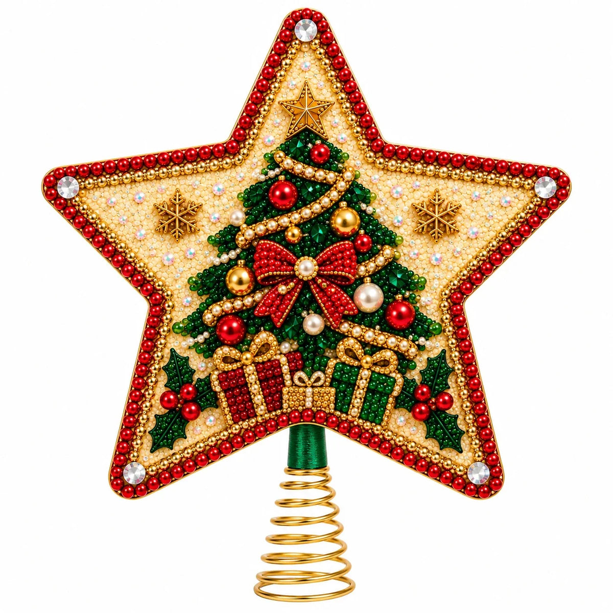 Starryloom – Santa Diamond Painting Christmas Tree Topper
