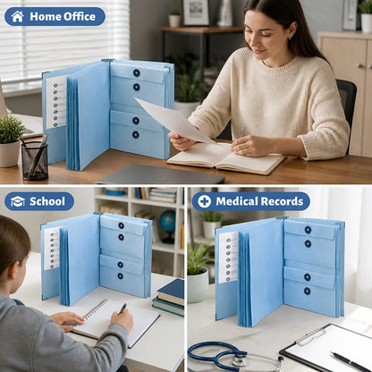 FolioBin™ — Conquer Clutter and Enjoy the Calm of Perfectly Organized Papers