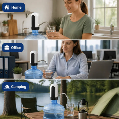 HydroDock™ — Effortless Water Anytime, No Lifting, No Spills