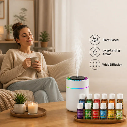 Vellora™ 12-Pack Essential Oils Collection — Transform Any Room into Your Personal Bliss Sanctuary
