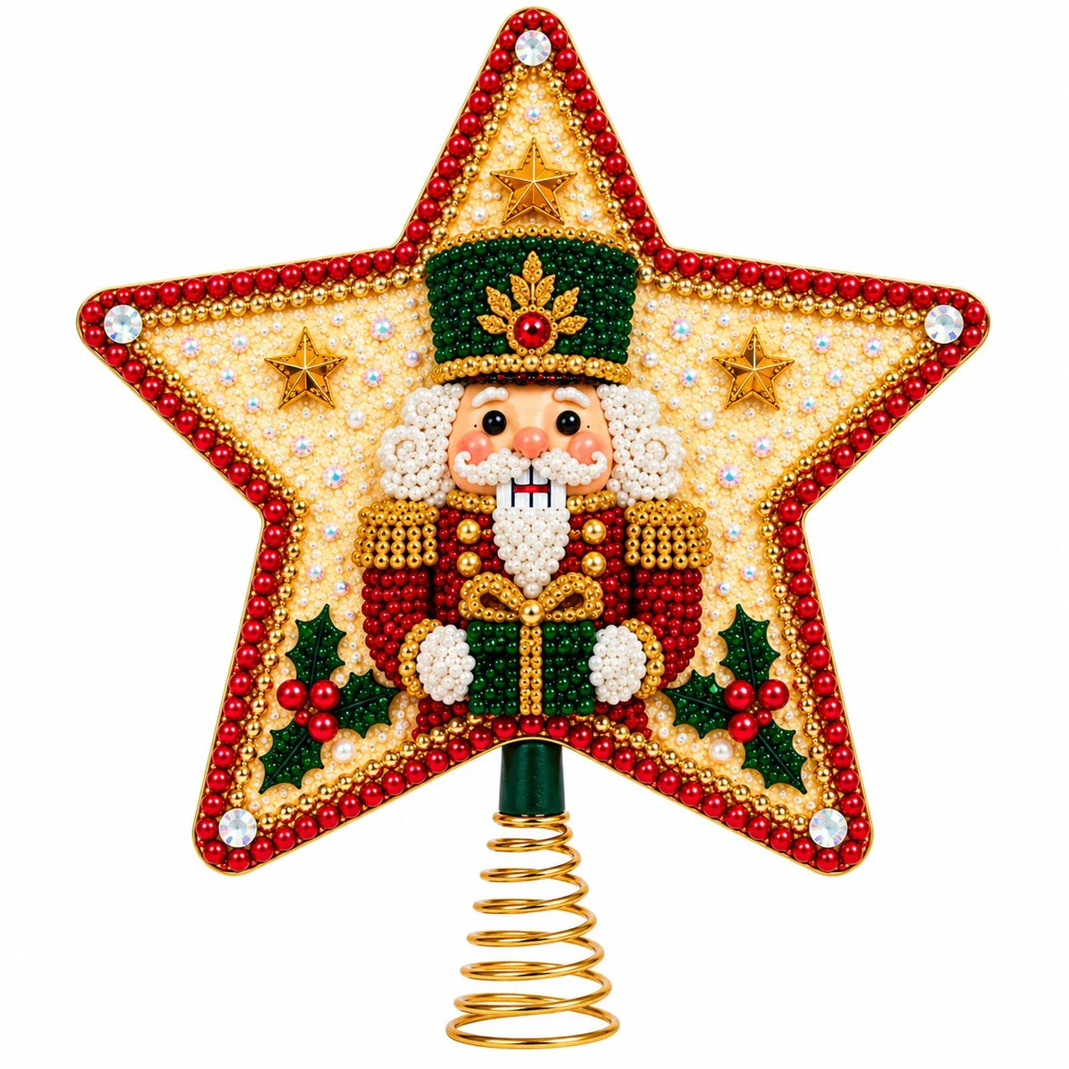 Starryloom – Santa Diamond Painting Christmas Tree Topper