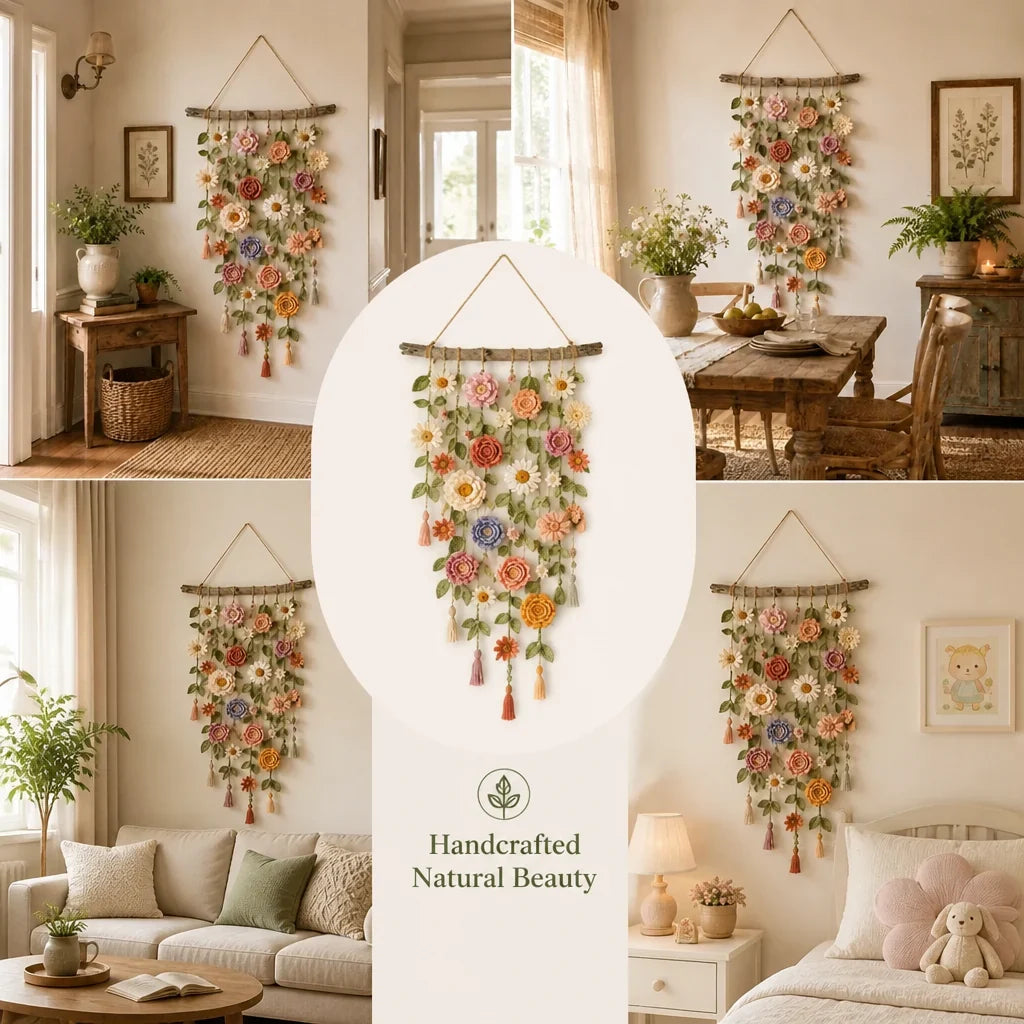 KnotLustre™ — Wrap Your Walls in Handmade Warmth and Effortless Calm