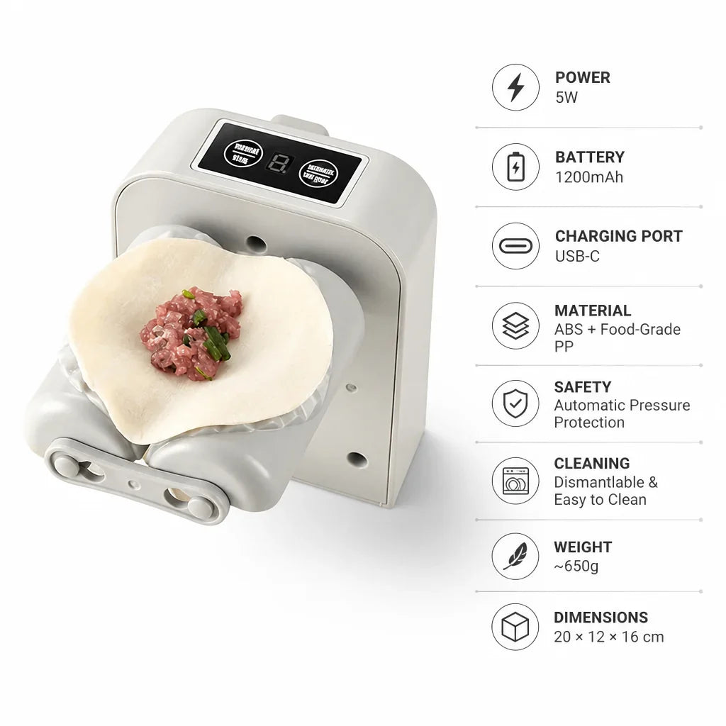 PastaCrimp™ — Make Perfect, Mouthwatering Homemade Pasta in Seconds Without the Hassle