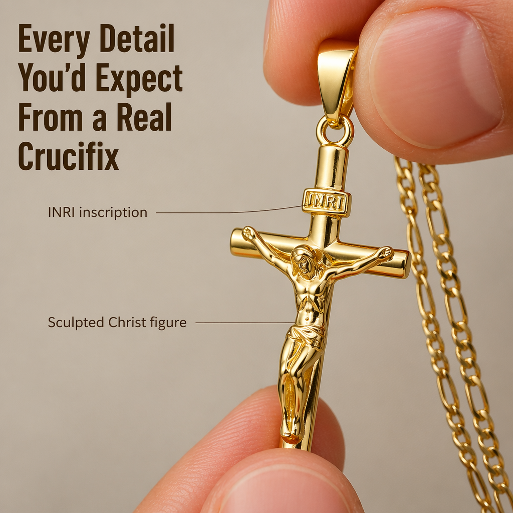 SolaraFaith™ Crucifix Necklace
