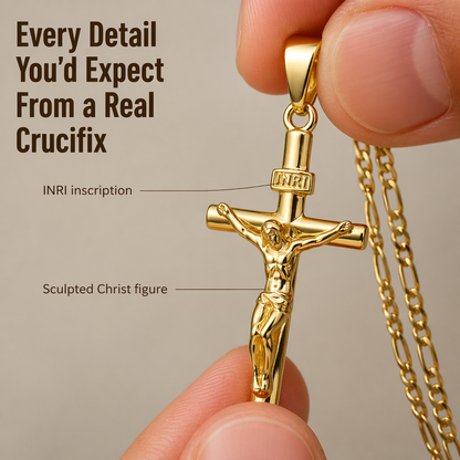 SolaraFaith™ Crucifix Necklace