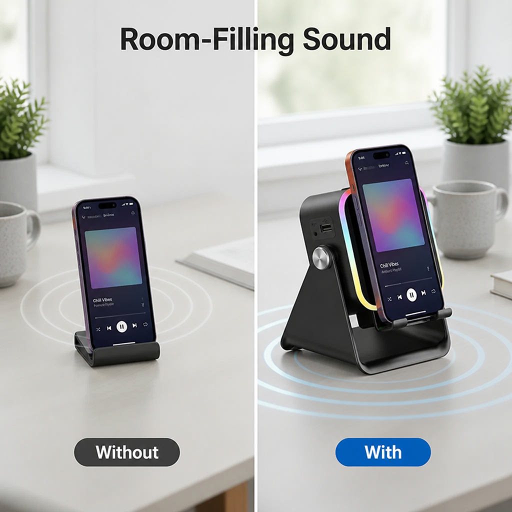 5W Speaker™ — Fuller Sound, No Pairing or Setup