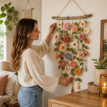 KnotLustre™ — Wrap Your Walls in Handmade Warmth and Effortless Calm