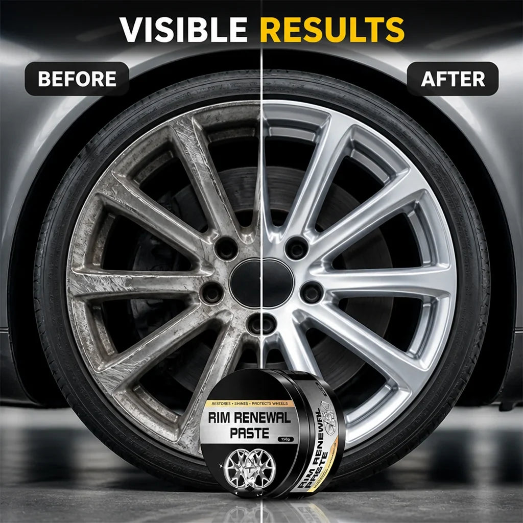 AlloyGlow™ Wheel Paste — Instantly Erase Scratches and Lock in Showroom Shine for Miles