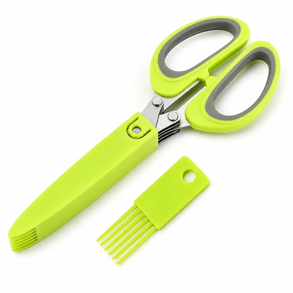 ChopBloom™ Herb Scissors — Slice Faster, Feel the Joy of Effortless Prep