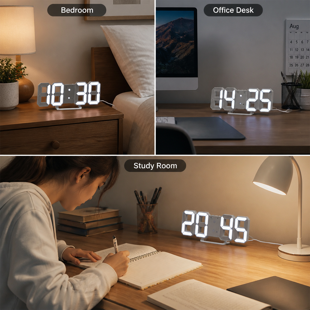 LumaTick™ — See Every Essential at a Glance, with a Softer Glow at Night