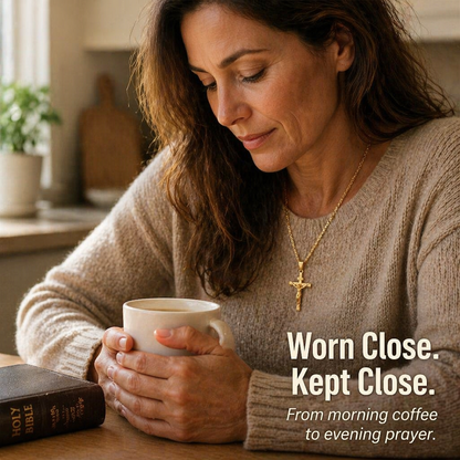 SolaraFaith™ Crucifix Necklace